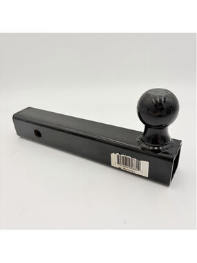 2” Trailer Hitch Ball Mount Draw Bar 2” Ball 2” Receiver Black Steel